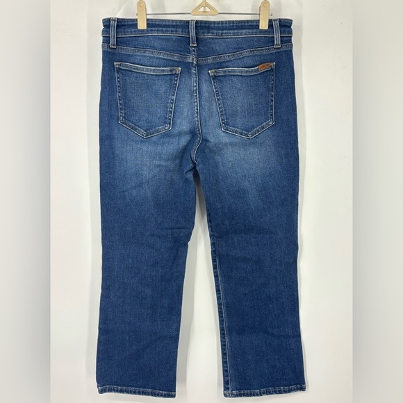 NWOT Joes Jeans The Callie Button Fly High Rise Cropped Boot Blue 31 - Picture 2 of 4